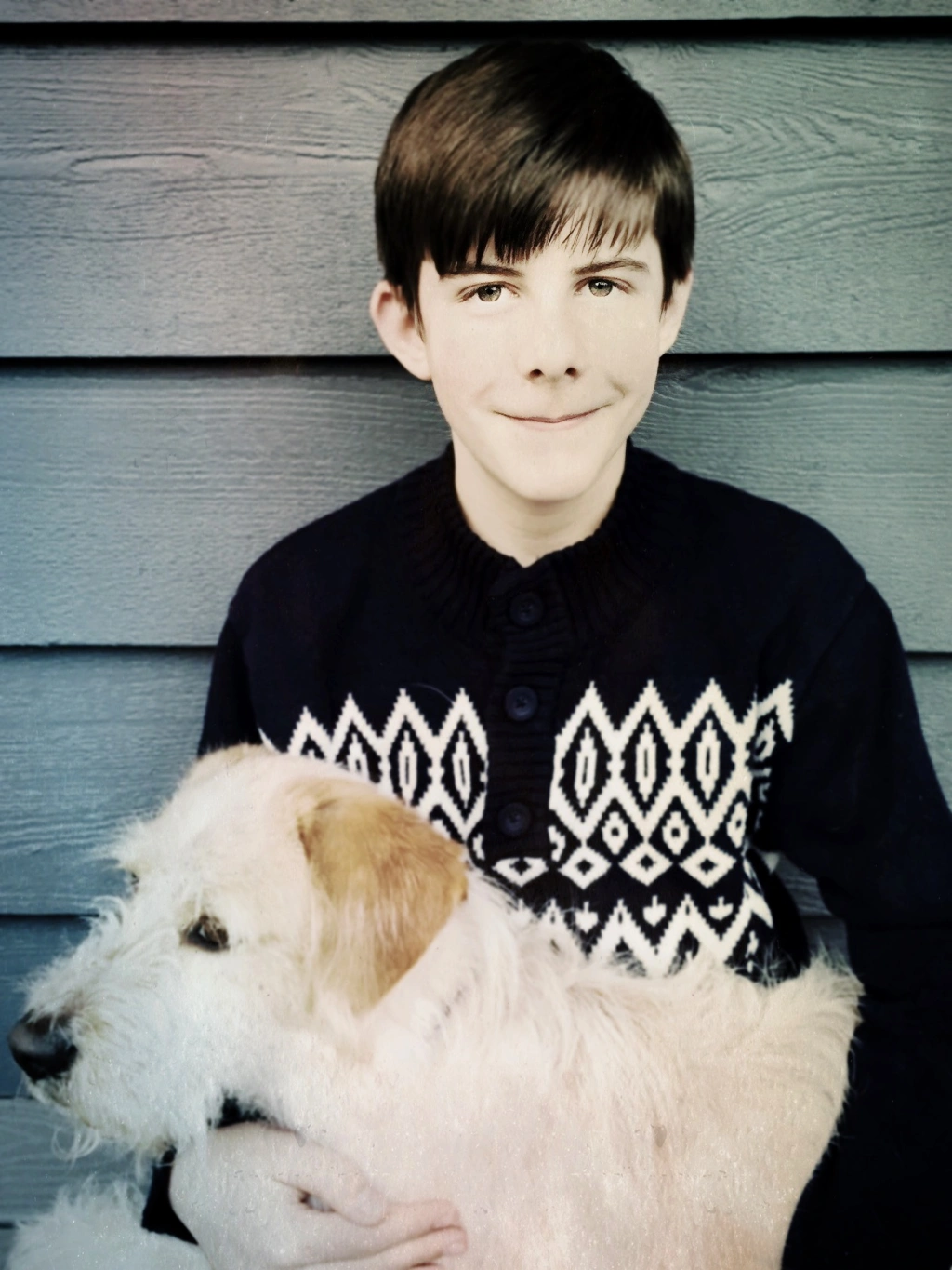 Phoneography and Digital Photo Challenge:  Portraiture (Ryan and Finn)