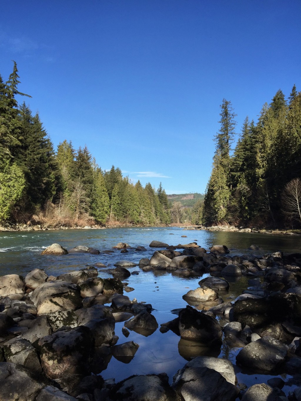 Wordless Wednesday:  The Snoqualmie River (part 2)